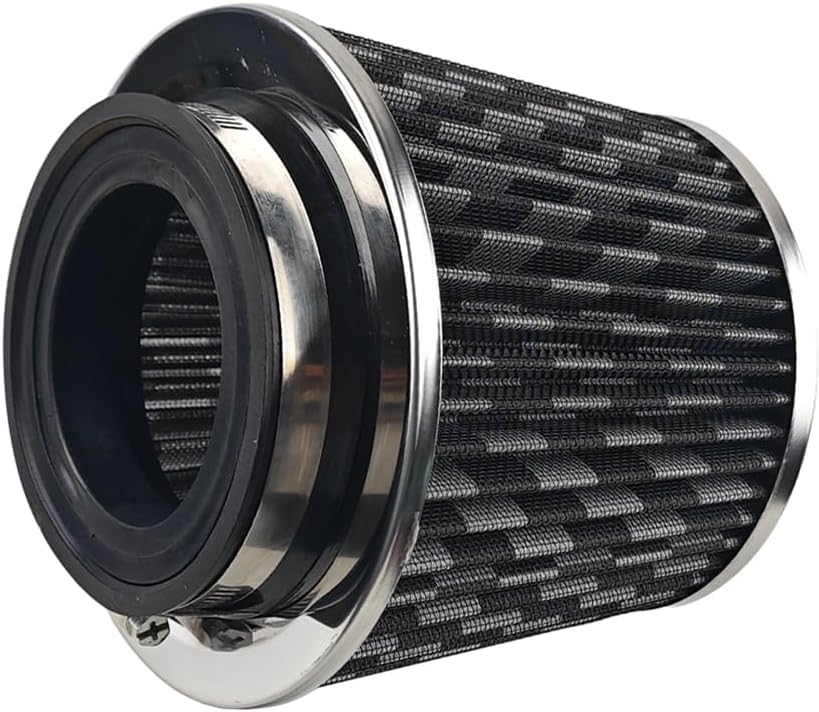 Clamp On Air Intake Filter (Carbon)